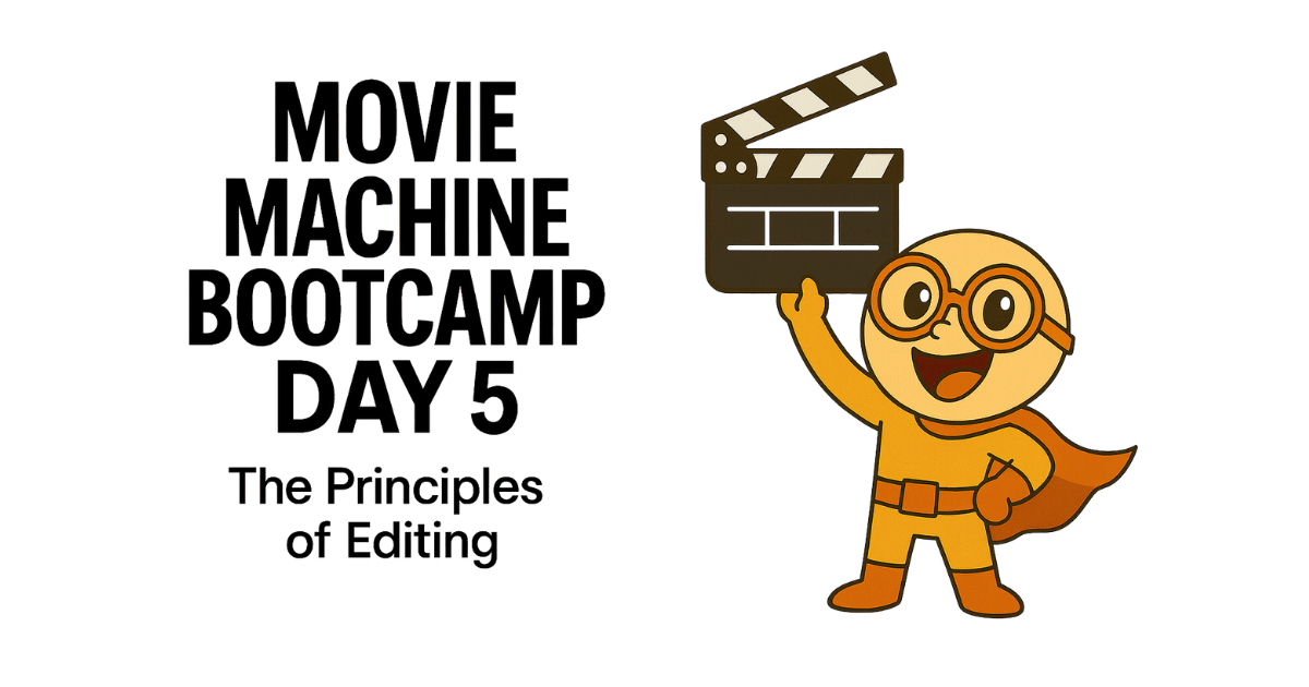 The 3 principles of editing your film