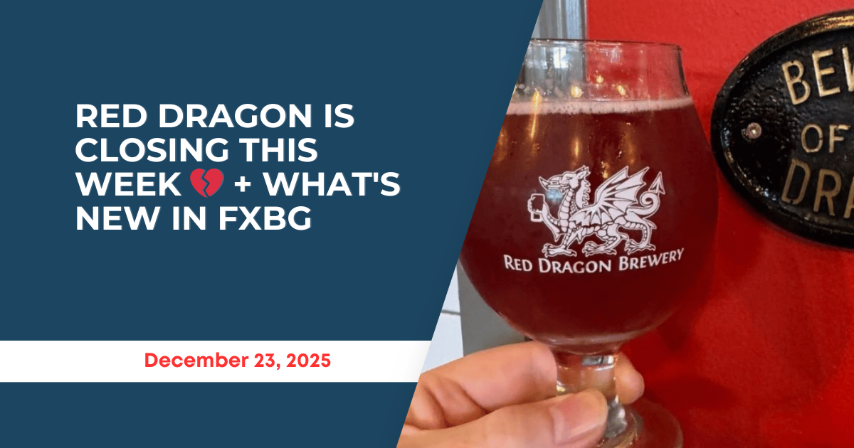 Red Dragon is closing this week 💔 + what's new in FXBG