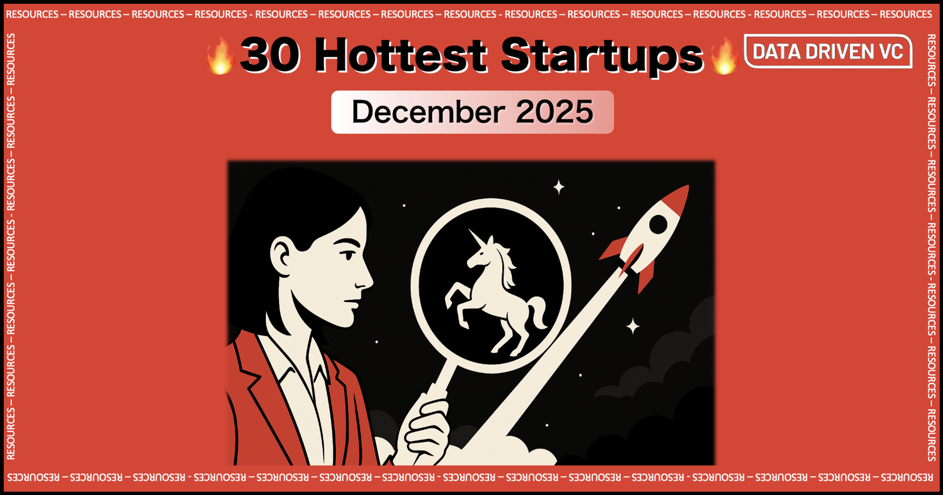 🔥30 Hottest Startups in December 2025