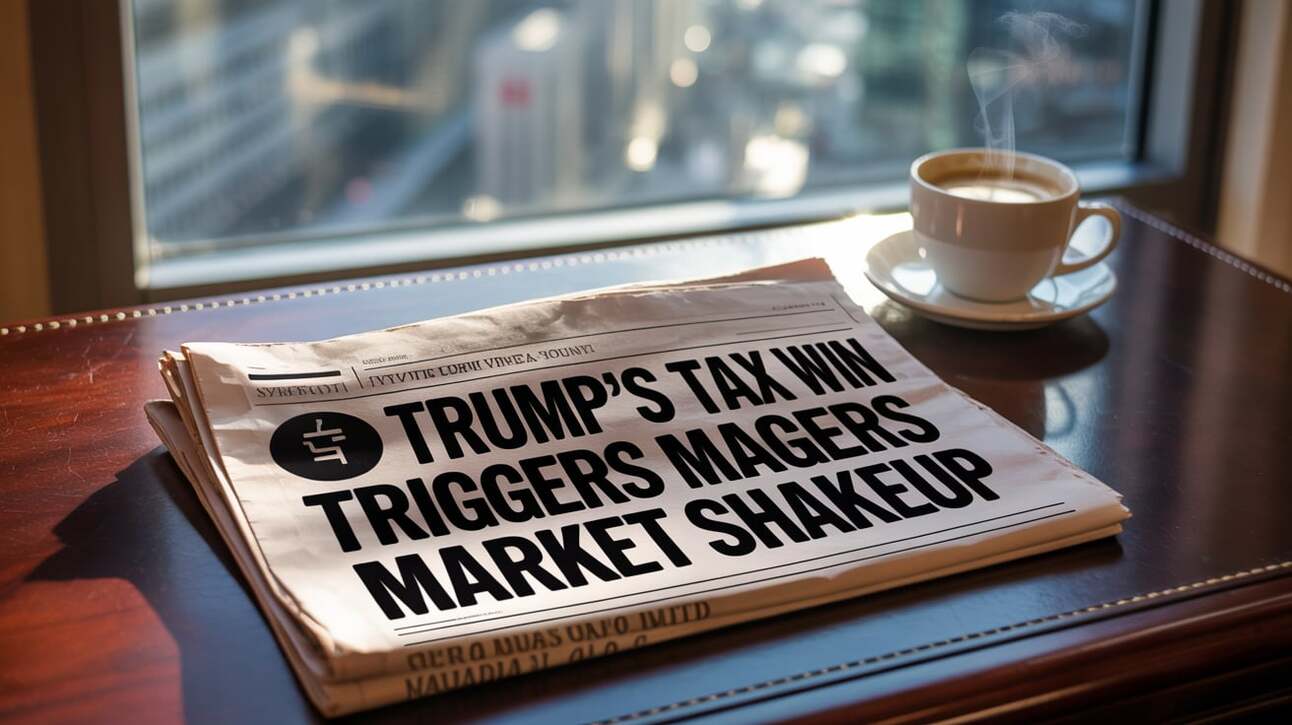 🏛️ 51–50: Trump’s Tax Win Triggers Market Shakeup