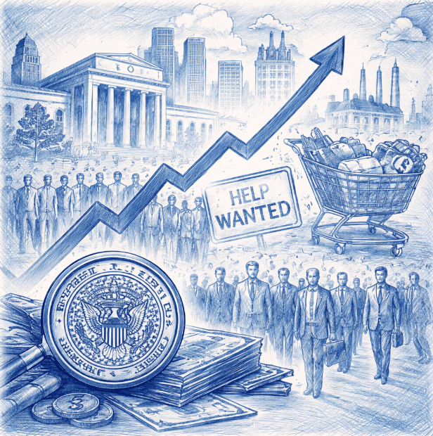 Jobs Rise, Inflation Eases, But the Fed Isn’t Ready to Blink