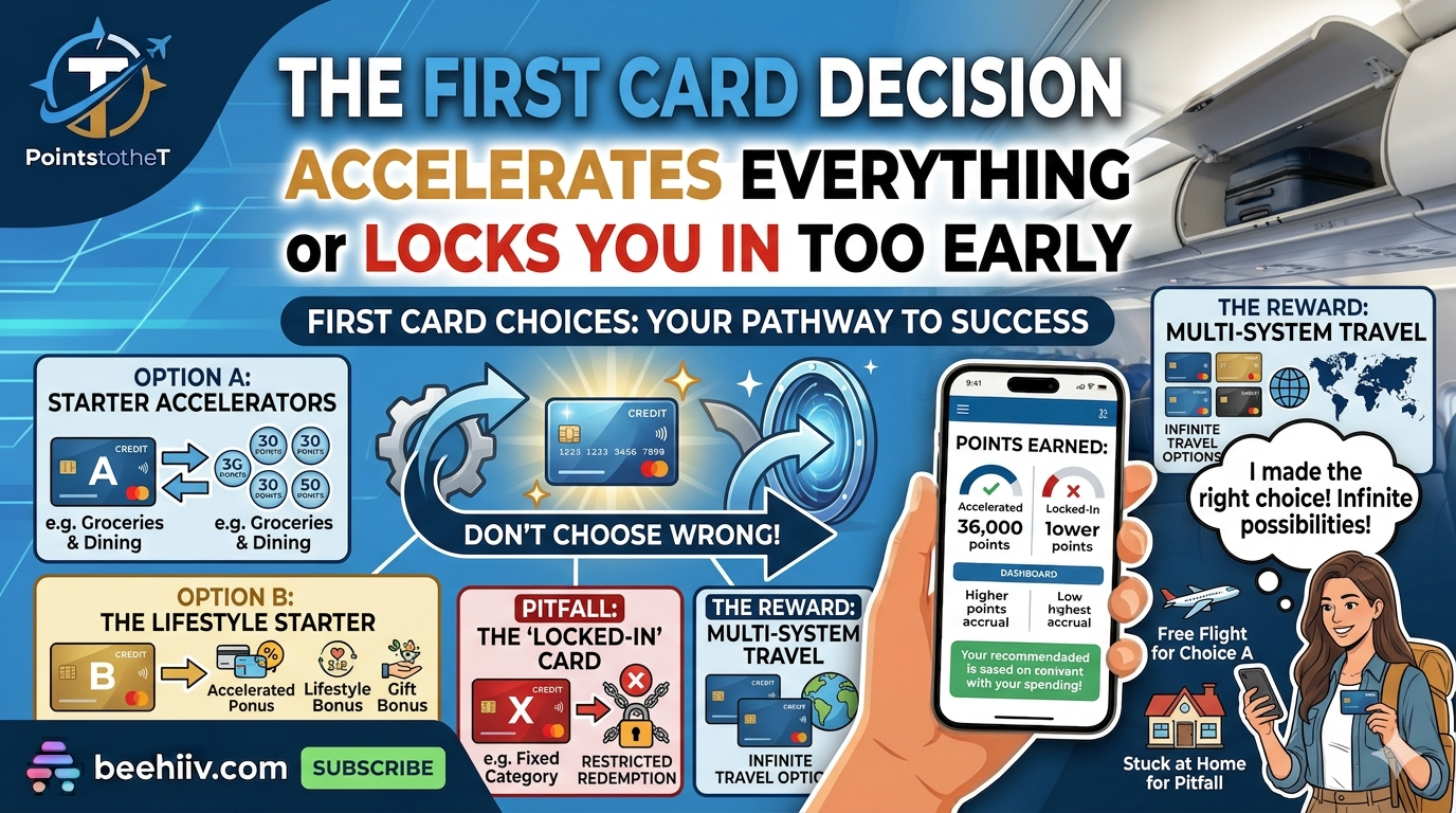 The first card decision that either accelerates everything or locks you in too early