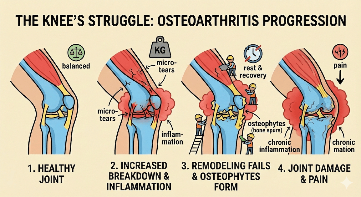Top 4 Tips For Managing Knee Osteoarthritis 