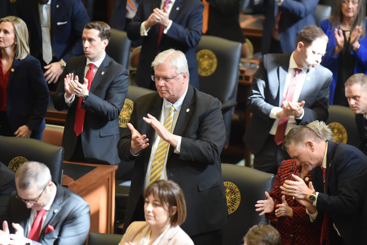 Oklahoma considers felony charges for masked 'rioters'