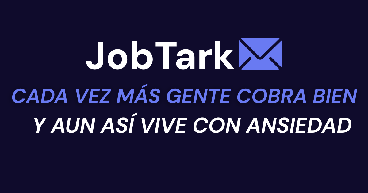 Cada vez más gente cobra bien y aun así vive con ansiedad