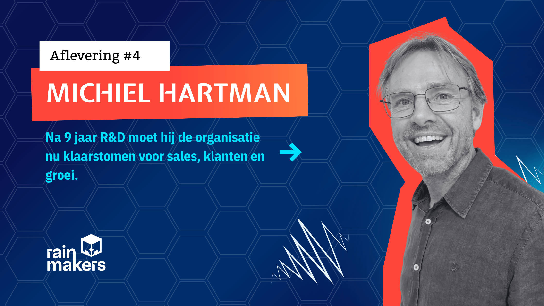 Michiel Hartman - na 9 jaar R&D nu naar de markt