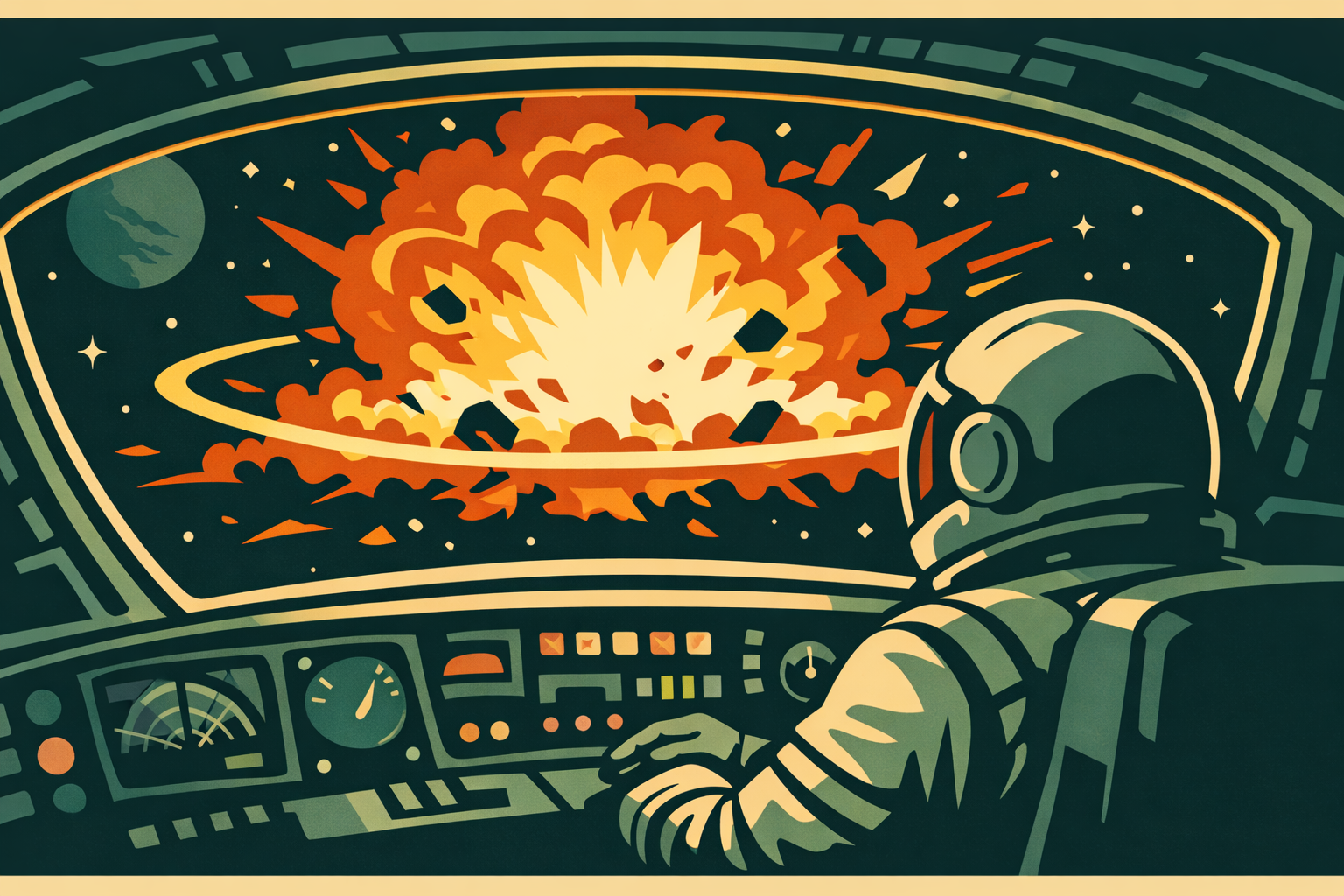 The Universe Loves Blowing Things Up.