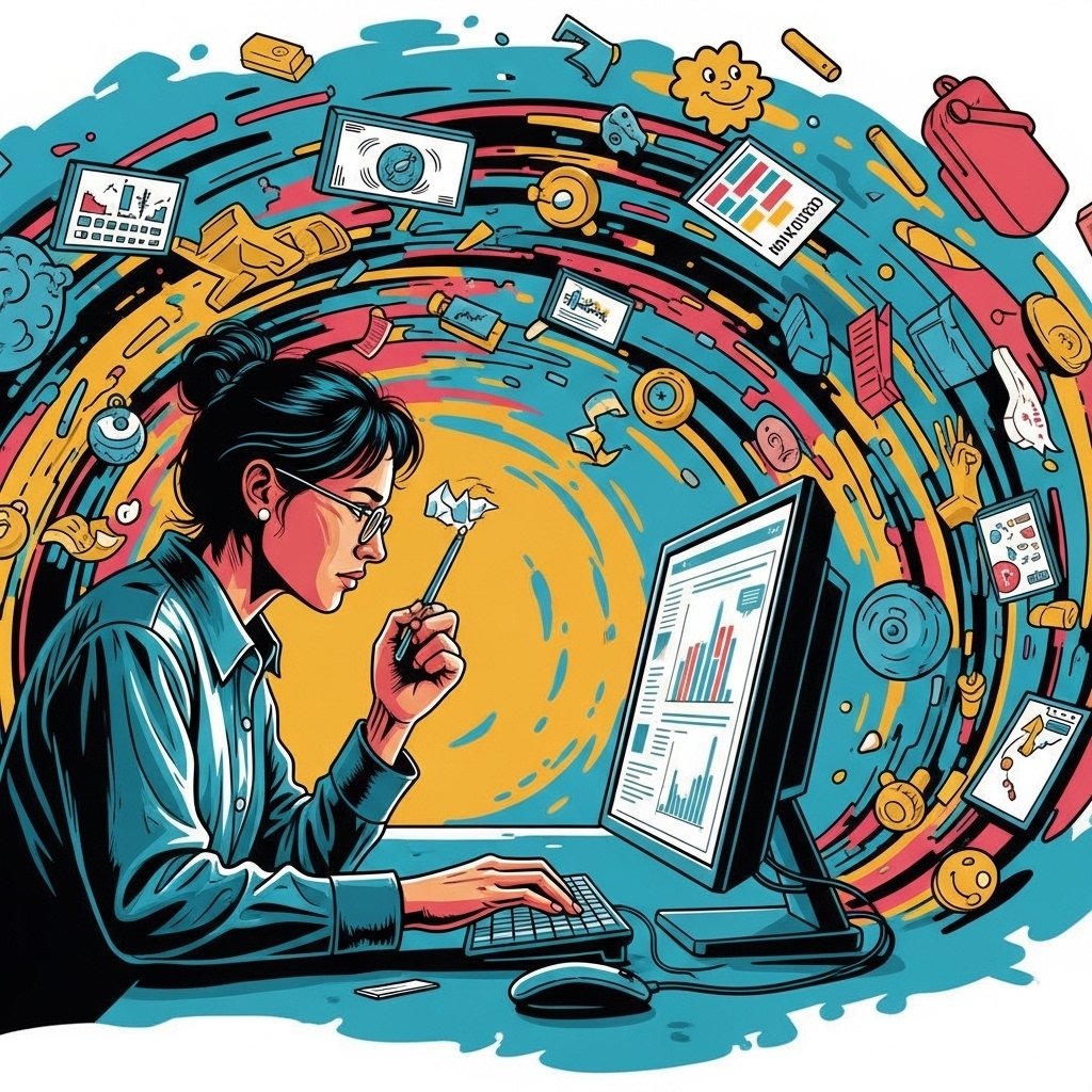 Trabajo Inteligente vs Trabajo Duro: productividad estratégica en la era de las distracciones.