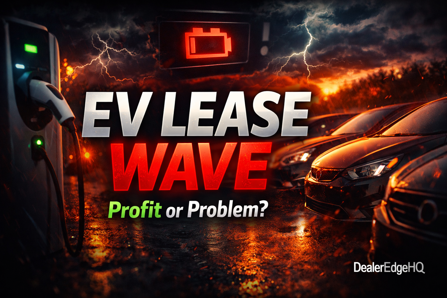 The EV Lease Wave Is Coming: How Dealers Can Turn a Liability Into Profit