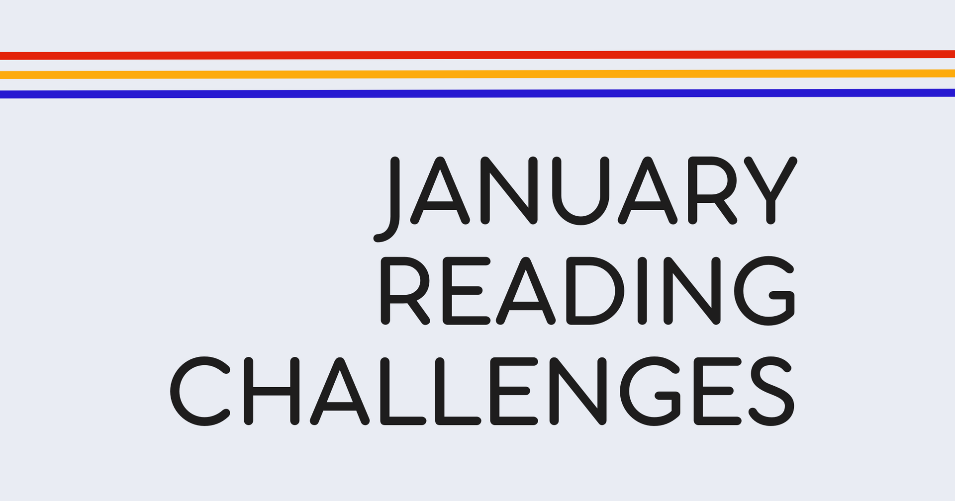 January Reading Challenges Freebie