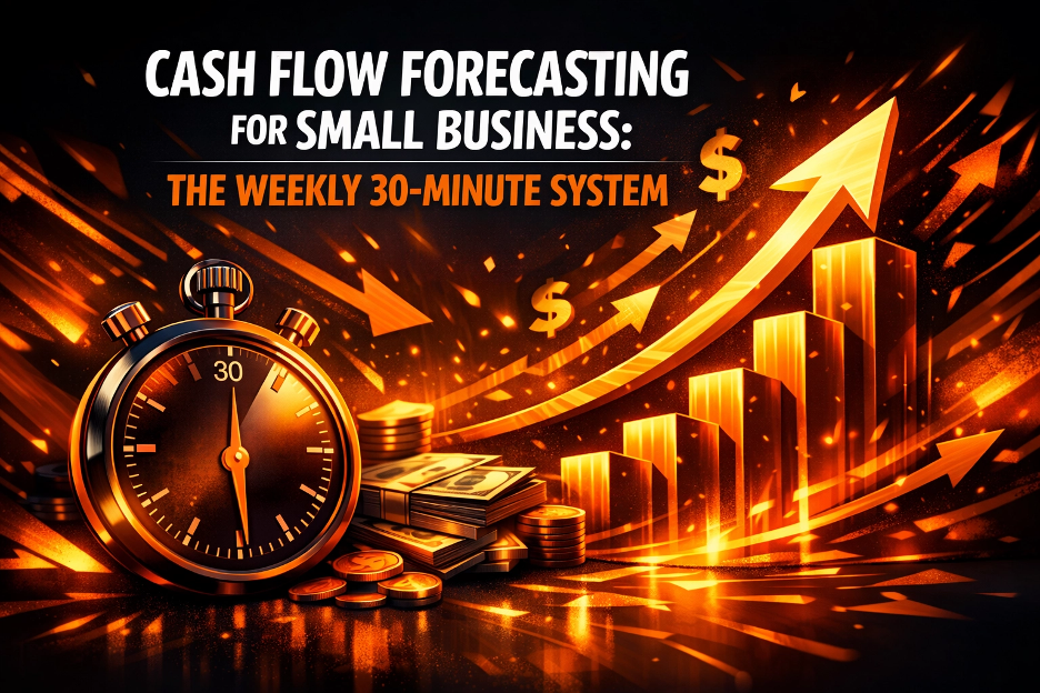 Cash Flow Forecasting for Small Business: The Weekly 30-Minute System
