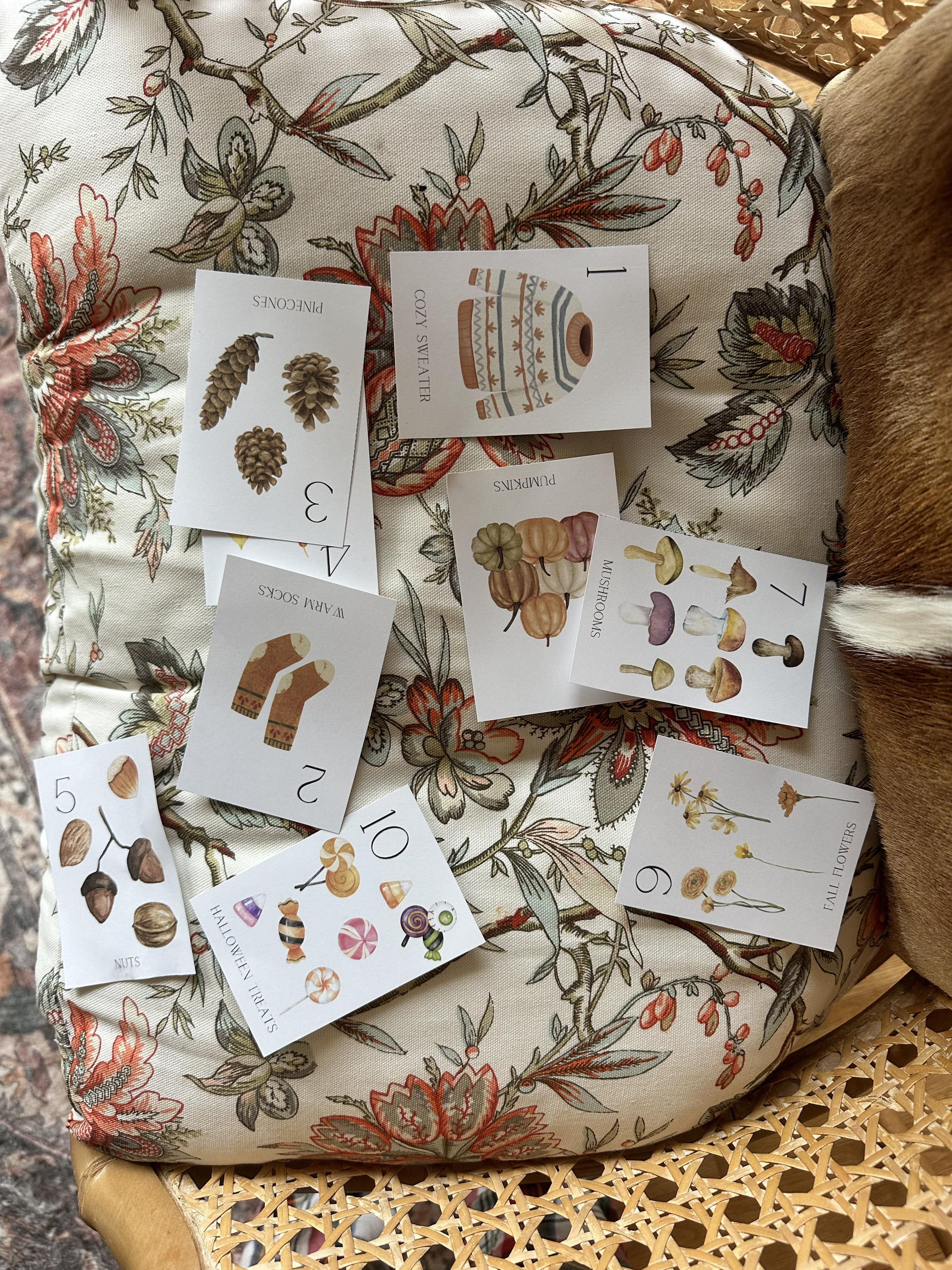 Fall Counting Cards