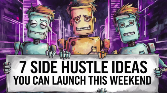  7 Side Hustles to Launch This Weekend