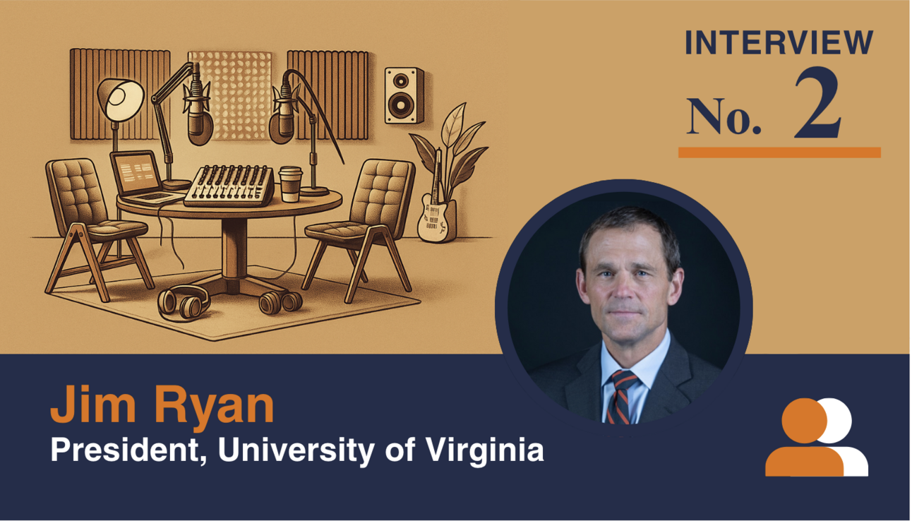 Start With Someone’s Story, Advice From UVA’s President