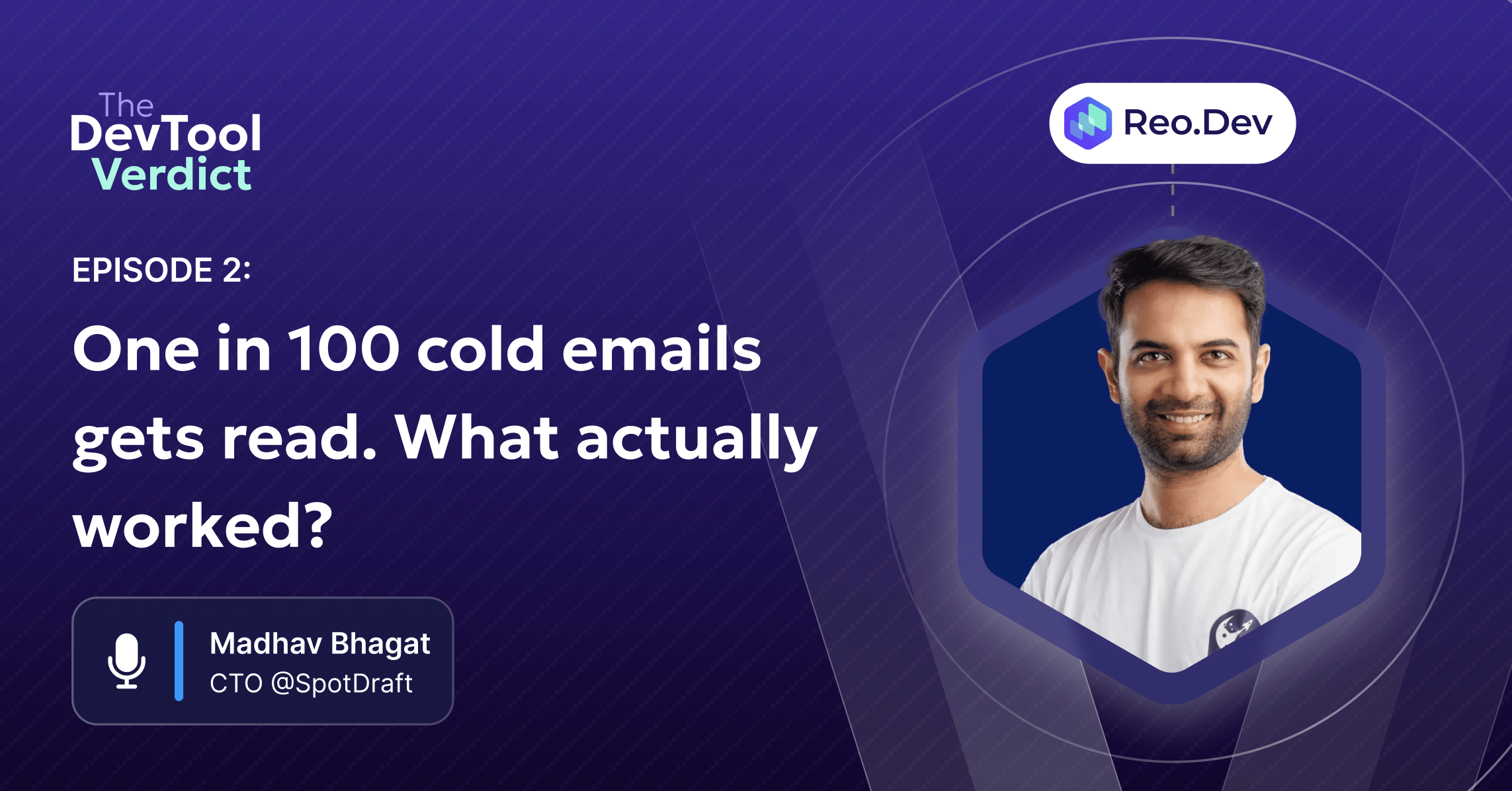 One in 100 cold emails gets read.What actually worked?
