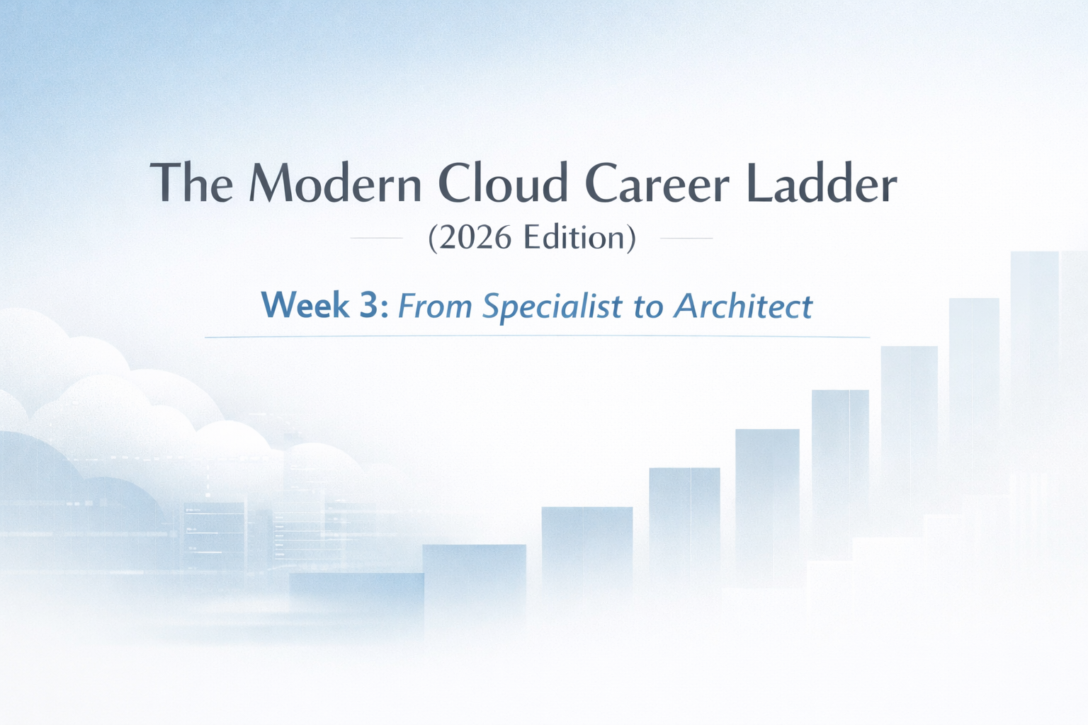 From Specialist to Architect: The Shift from Execution to Influence