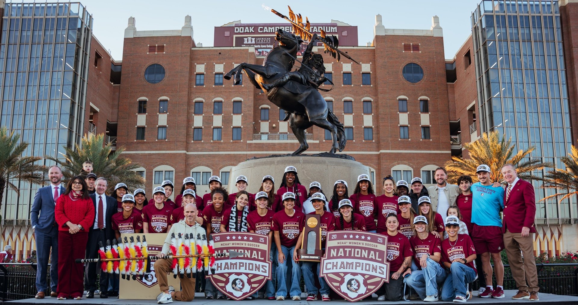Celebrating a soccer team's title, a dynasty and FSU's standard of excellence