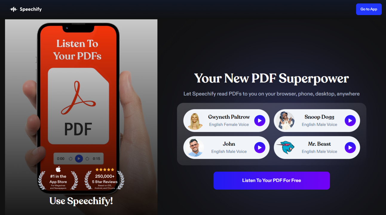 LP Locker #12: Speechify