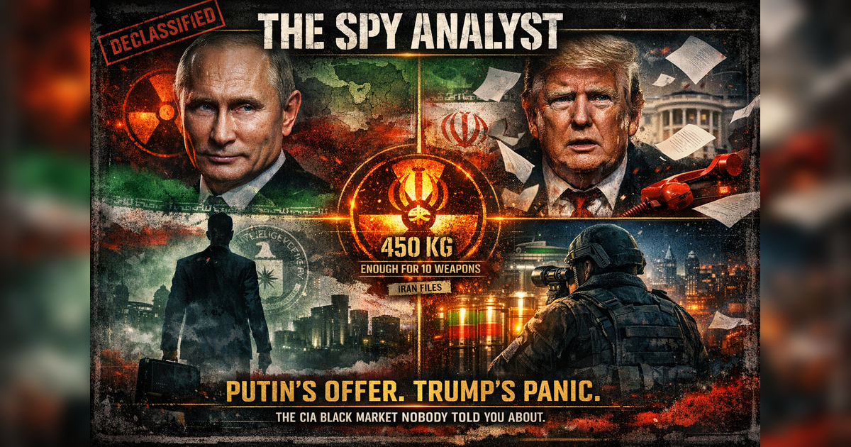 Putin's Offer. Trump's Panic. CIA Built It. Mossad Sabotaged It. Iran Rebuilt It. Putin Just Offered to Take It.