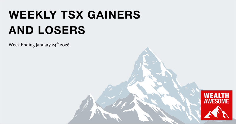 TSX Movers: Top Gainers & Losers (January 24th)