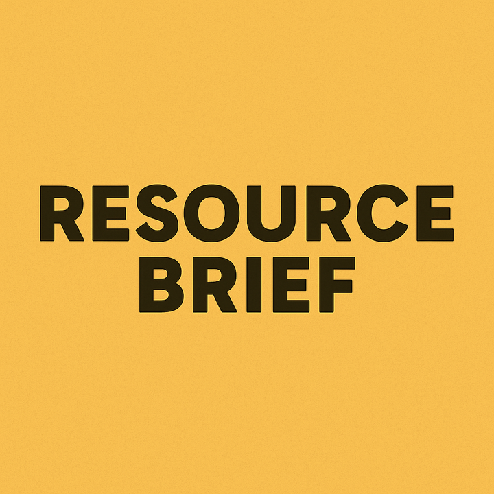 Resource Brief
