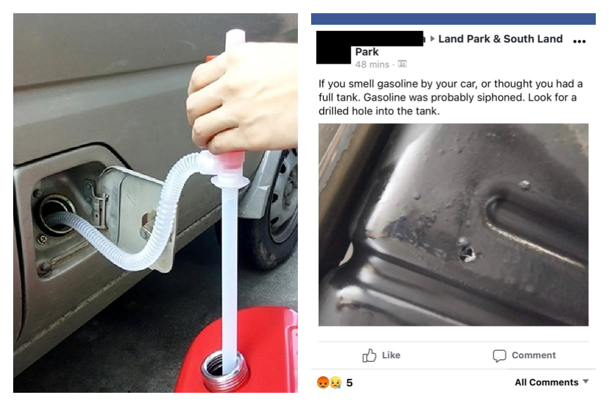 Oakland Reporter’s Gas Almost Siphoned, While She was in the Car