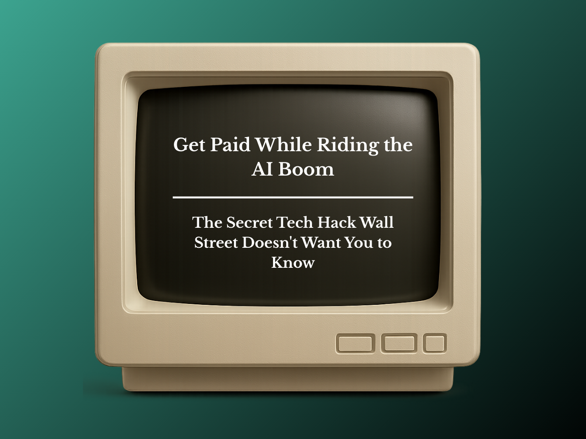 Get Paid While Riding the AI Boom: The Secret Tech Hack Wall Street Doesn't Want You to Know
