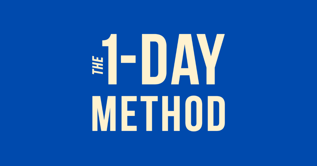 Win Today: Why The 1-Day Method Is Transforming How We Approach Success