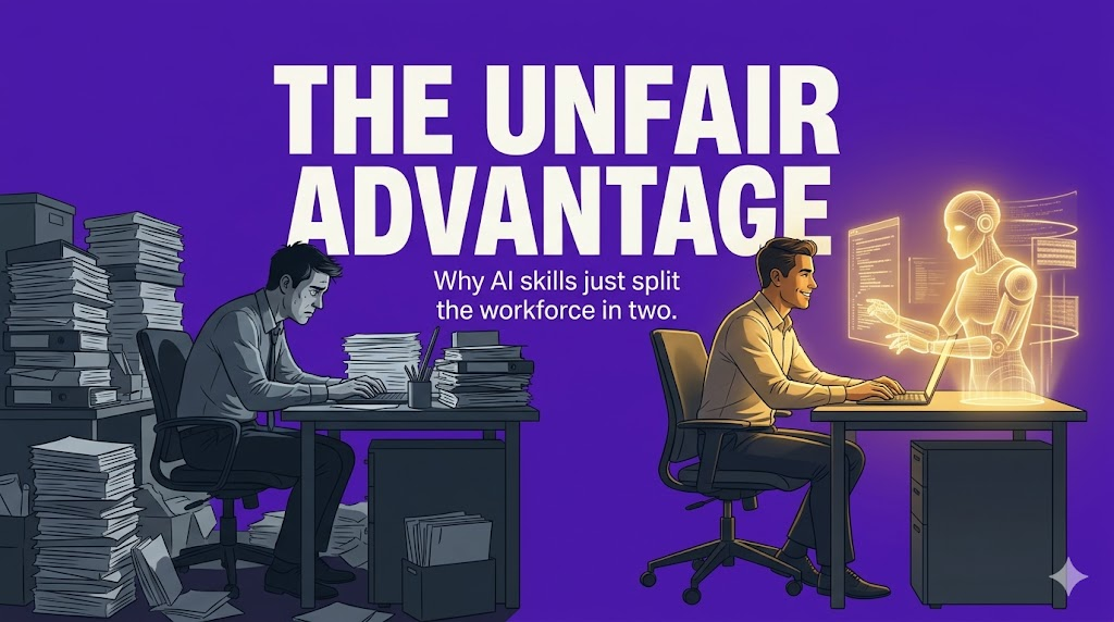 Why AI Skills Just Became the Most Unfair Advantage at Work