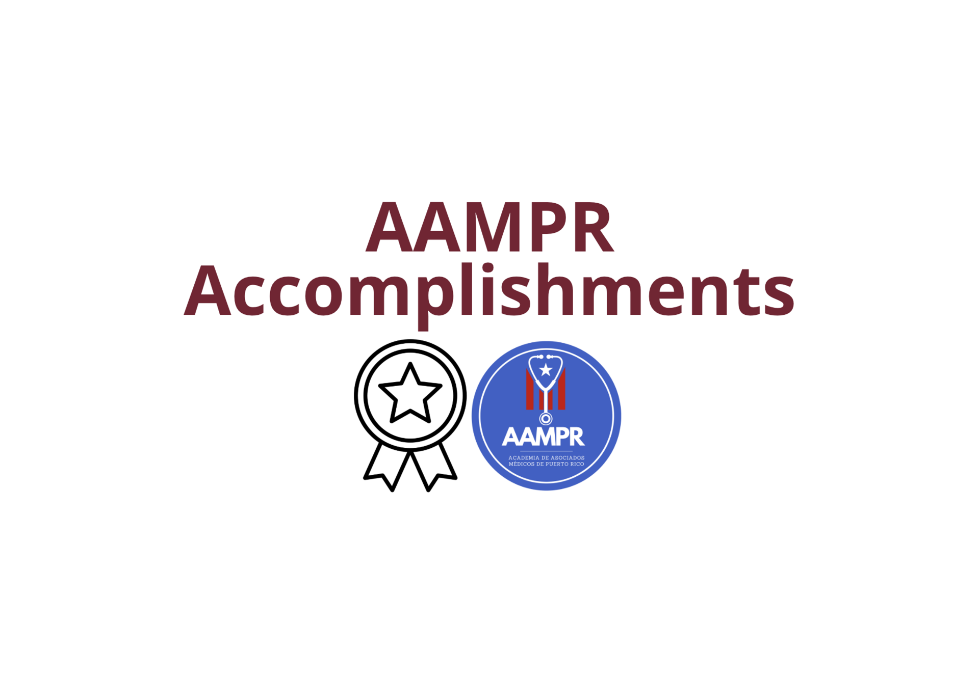 AAMPR Accomplishments