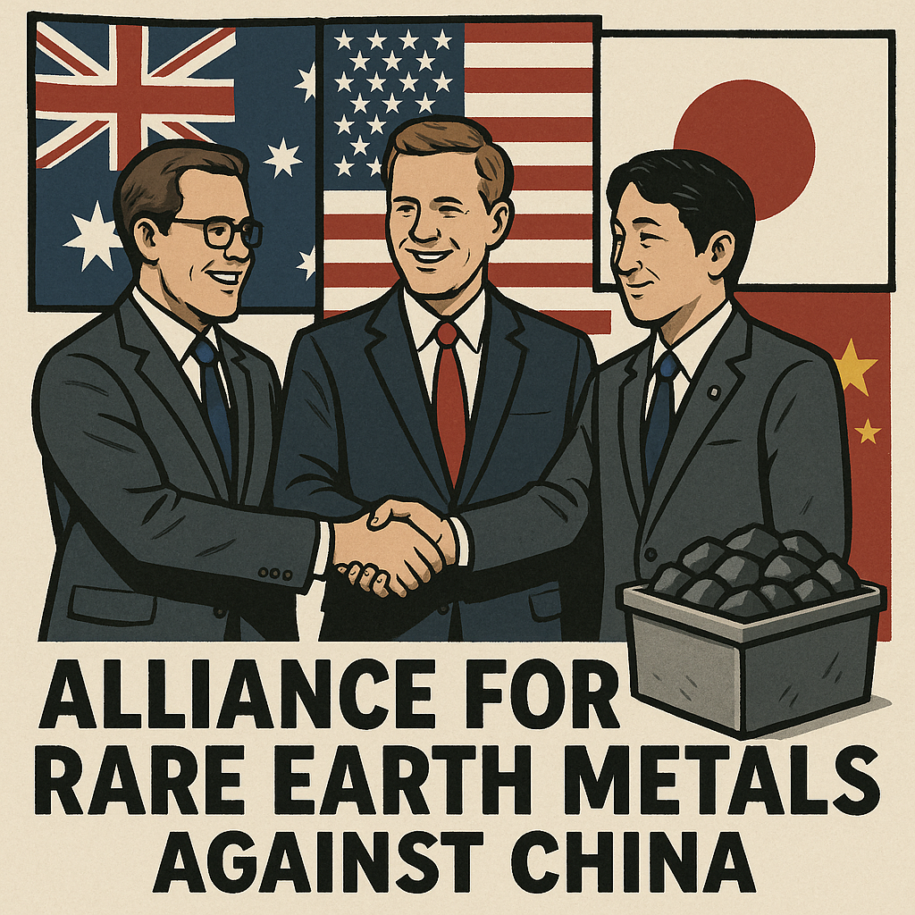 The Future of Critical Minerals: How the USA, Australia, and Japan Are Building a New Supply Chain