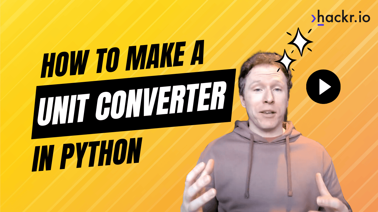 Build a Unit Converter with Python