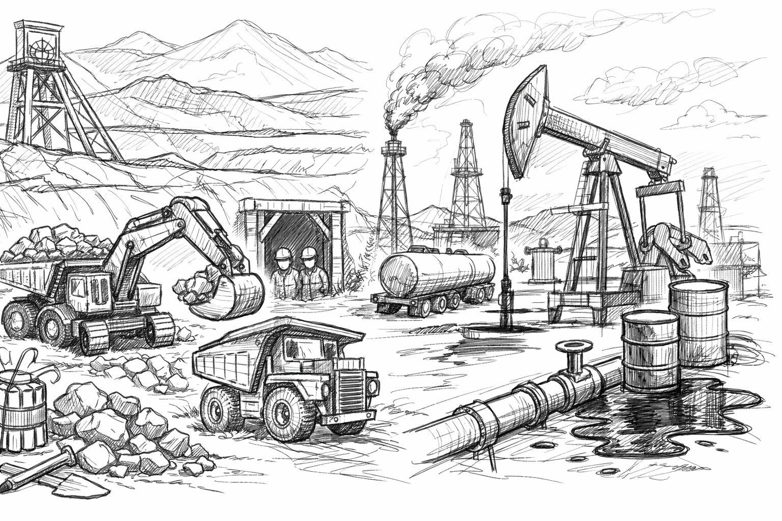 Top 10 hitos que marcaron la minería y la energía en Argentina