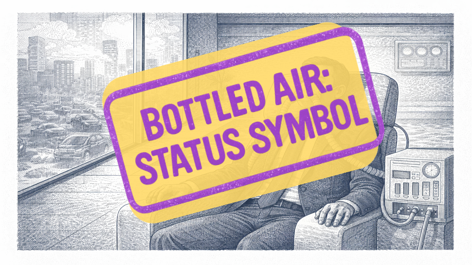 Bottled Air: Breathing as a Status Symbol