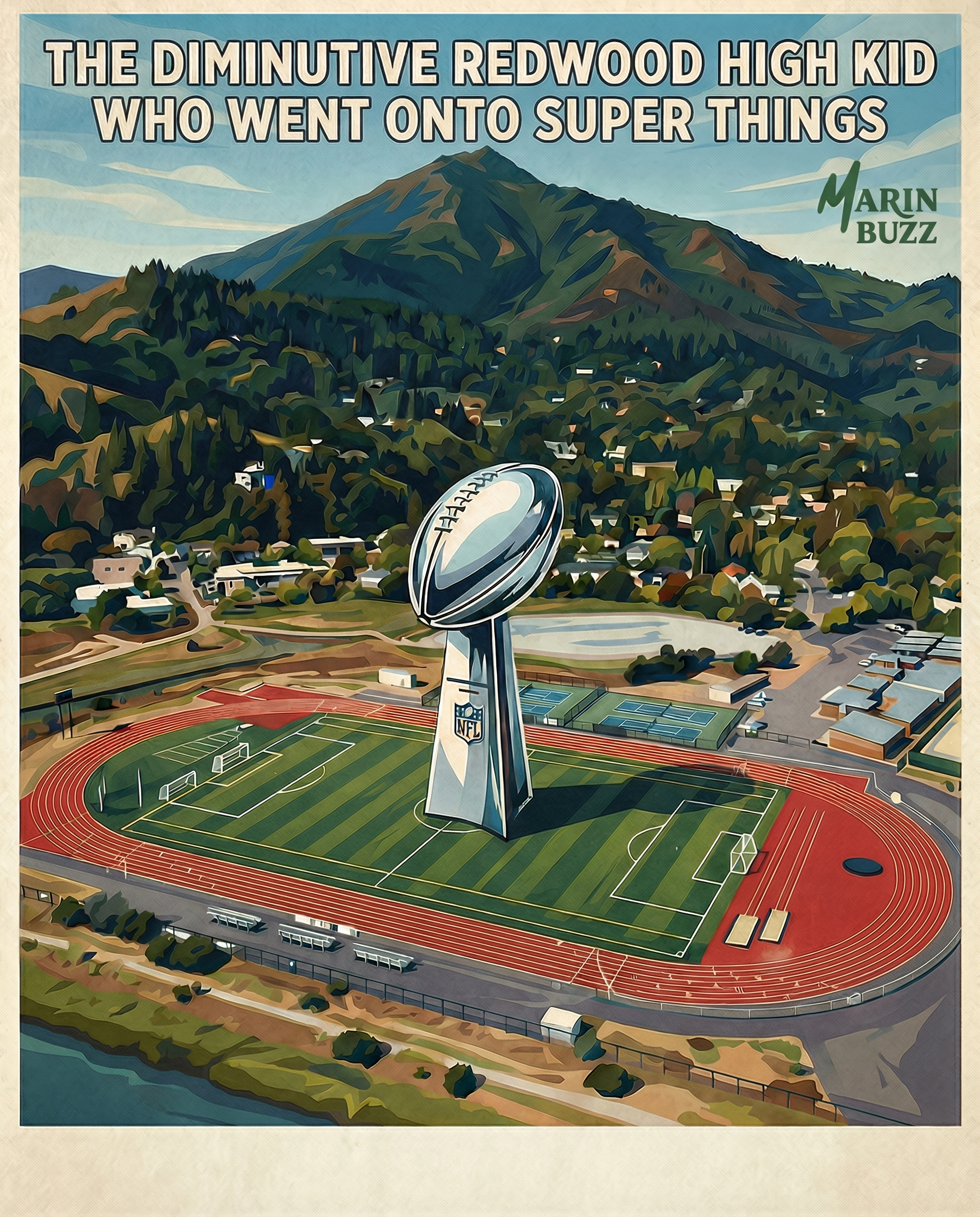 The diminutive Redwood High kid who went onto super things