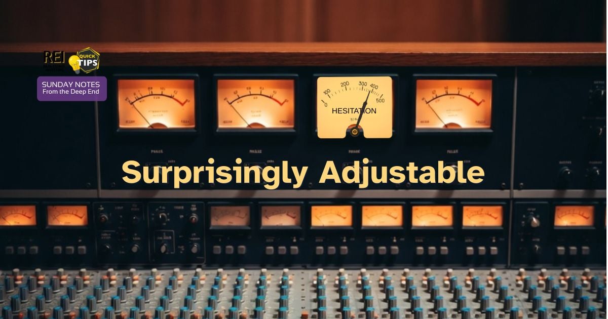 Your Very Own Hesitation Meter