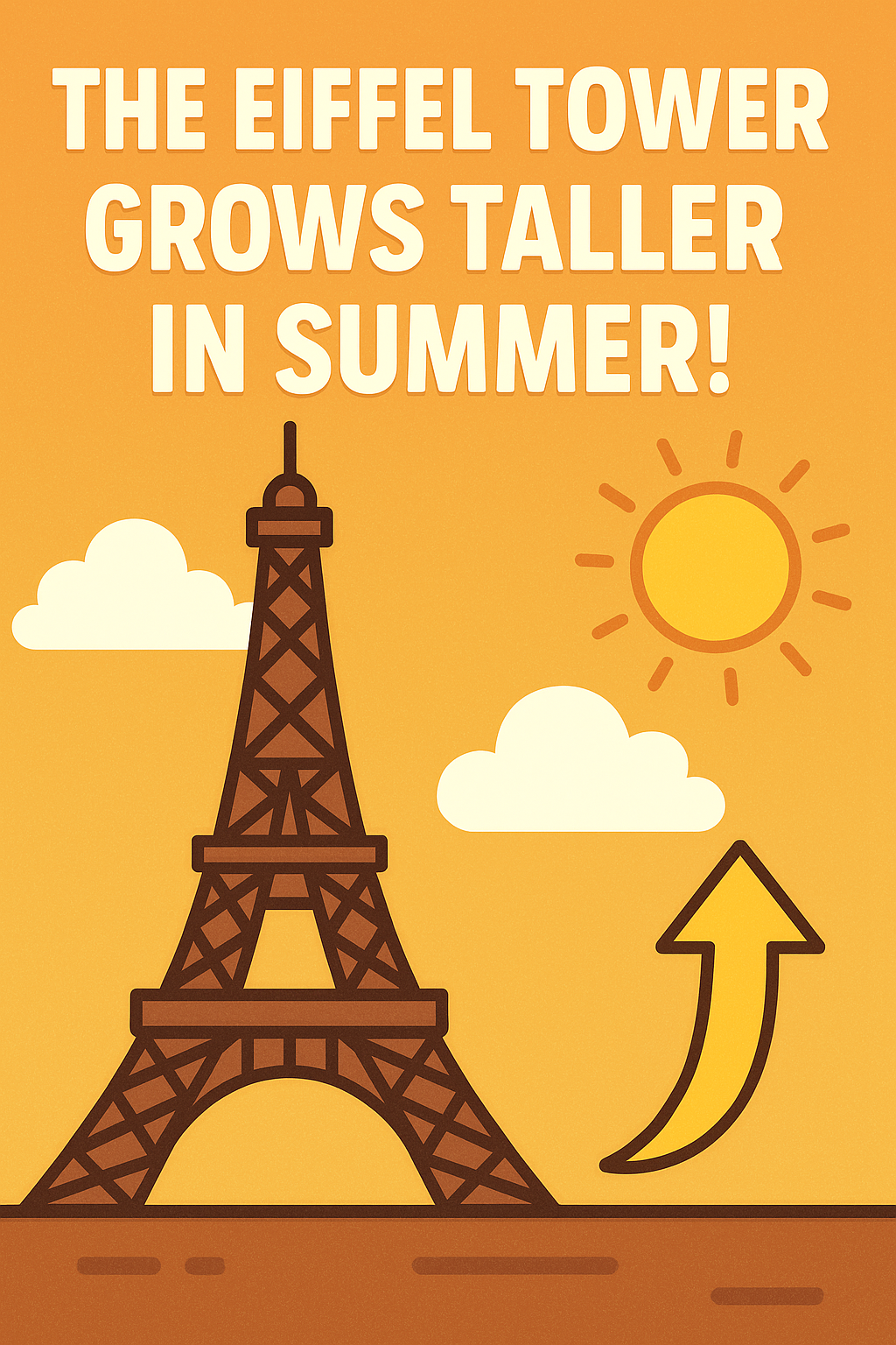 The Eiffel Tower Grows Taller in Summer!