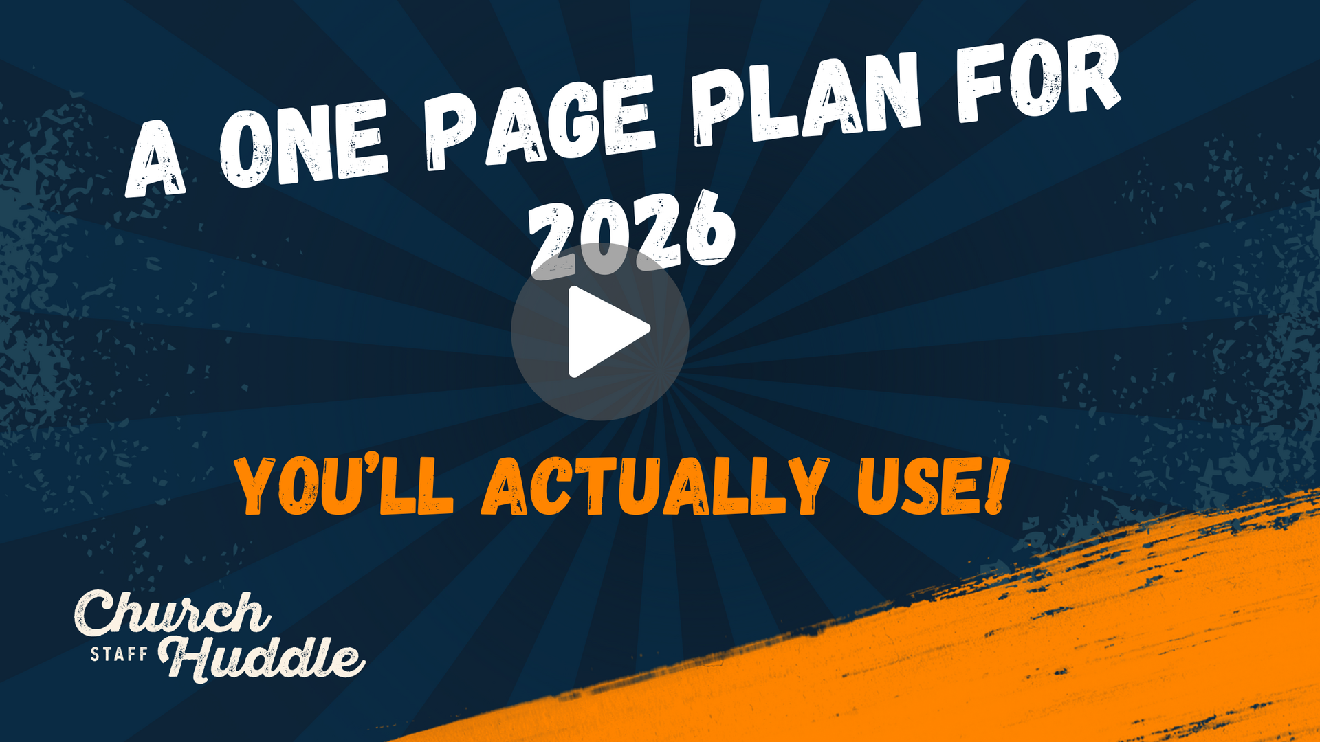 The 2026 Church Planning Cheat Sheet Every Pastor Needs