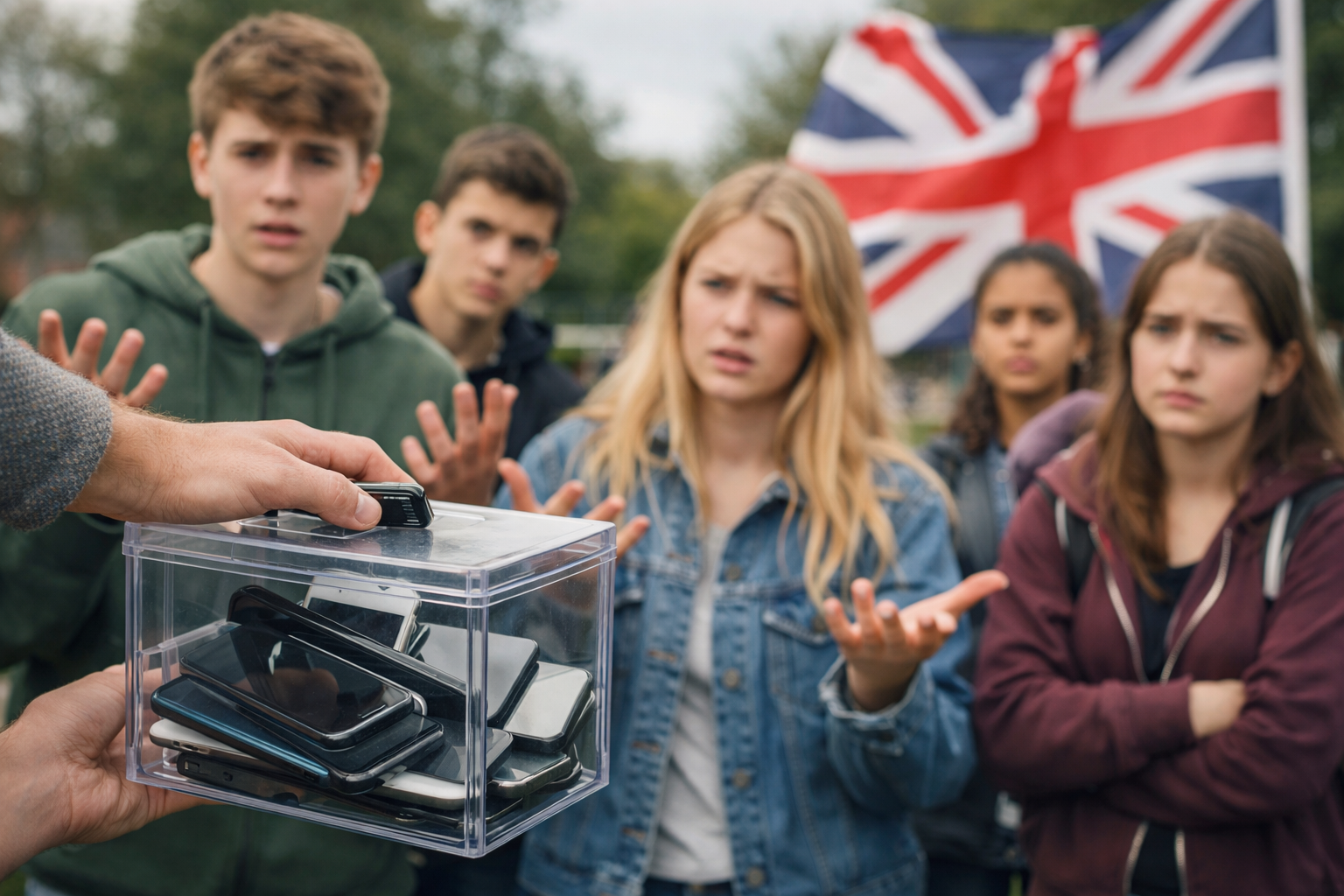 El Reino Unido prohíbe redes sociales a 300 adolescentes en un experimento real: qué podemos aprender los padres