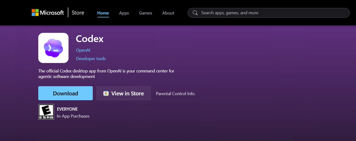 OpenAI Launches Codex App For Windows
