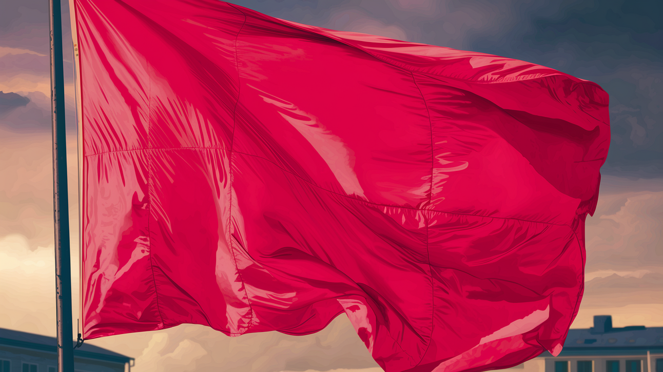 That Right There Is A Red Flag 🚩