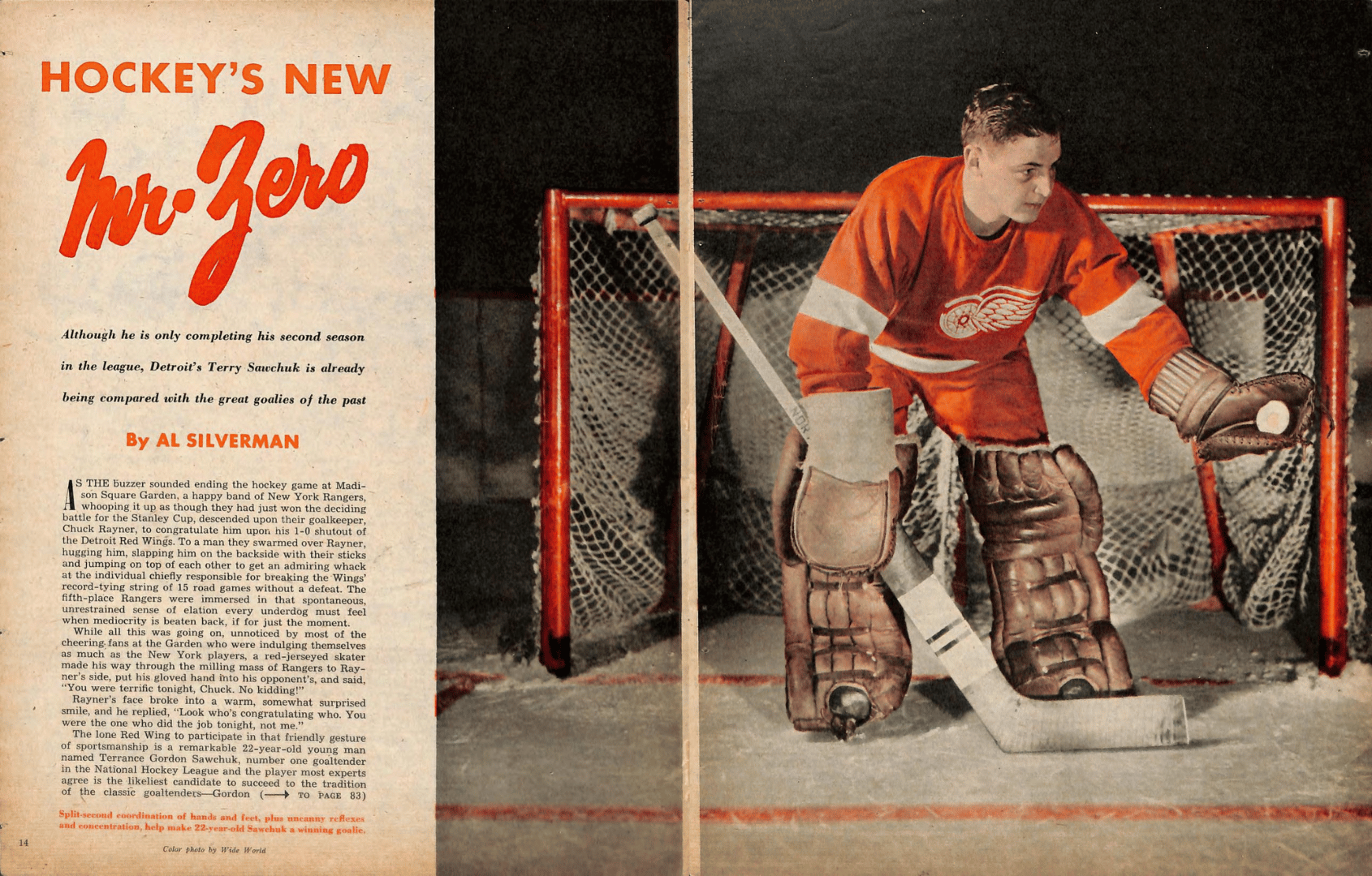 Hockey's New Mr. Zero