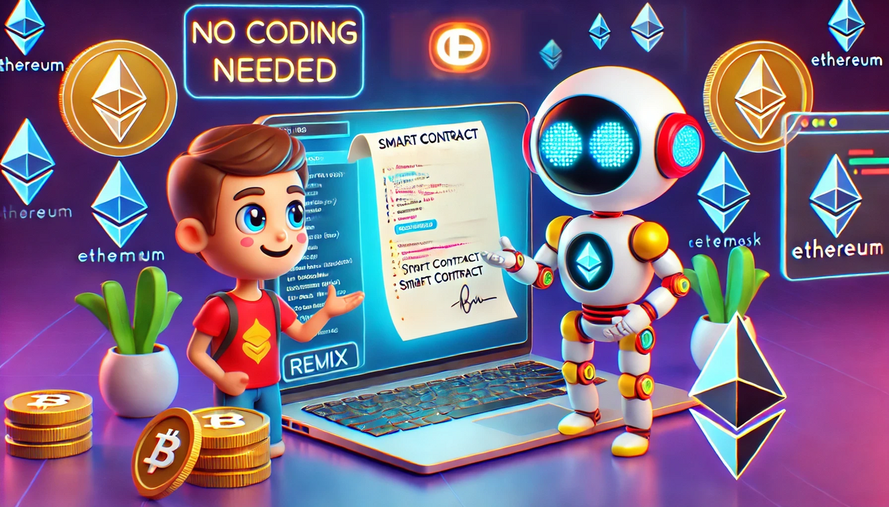 🤖 You Can Easily Build a Working Token Smart Contract in Minutes: No Coding Needed