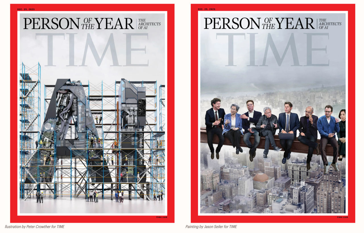⚡🔋TIME names the Architects of AI as Person of the Year
