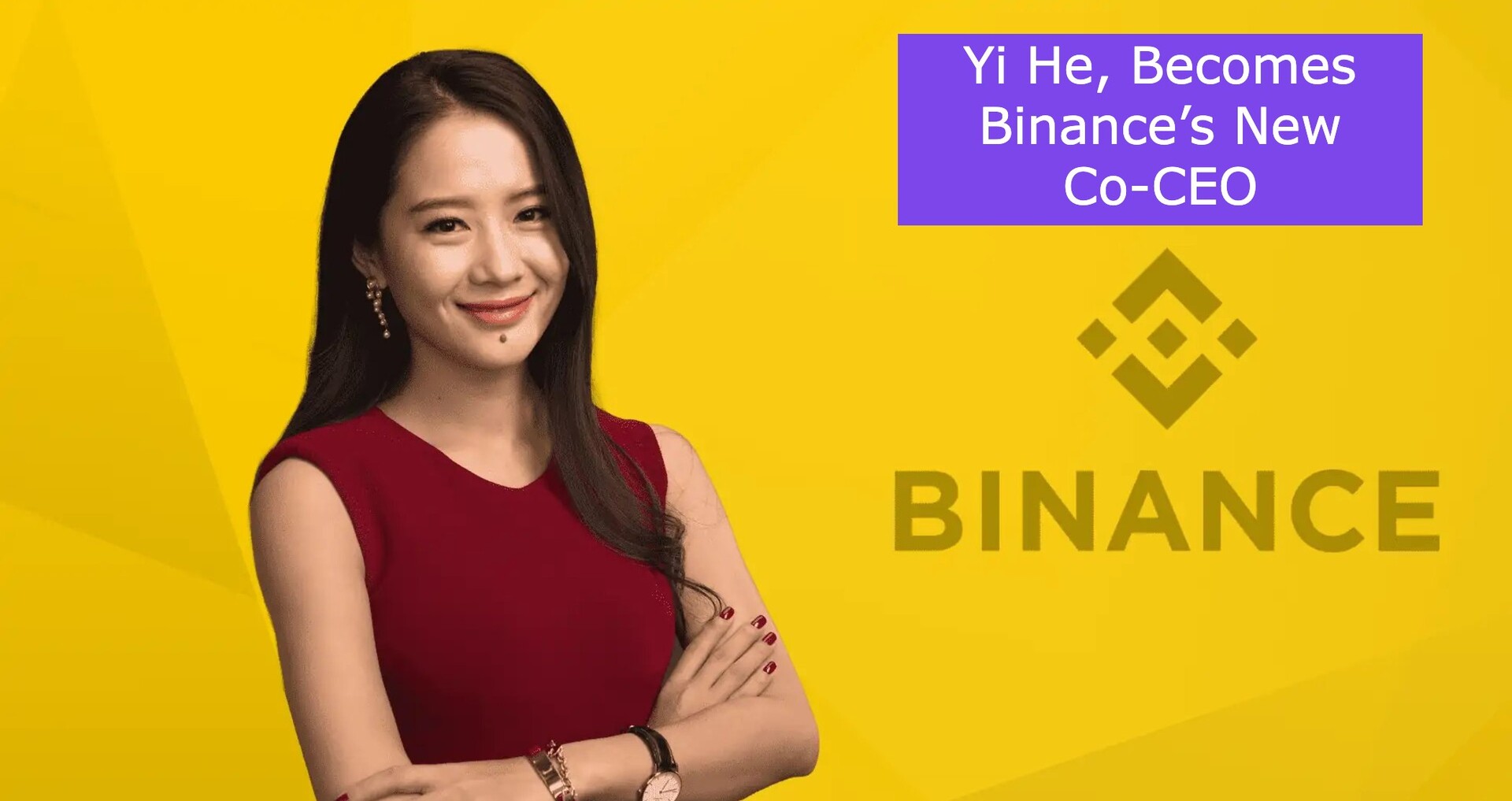 Yi He, Becomes Binance’s New Co-CEO
