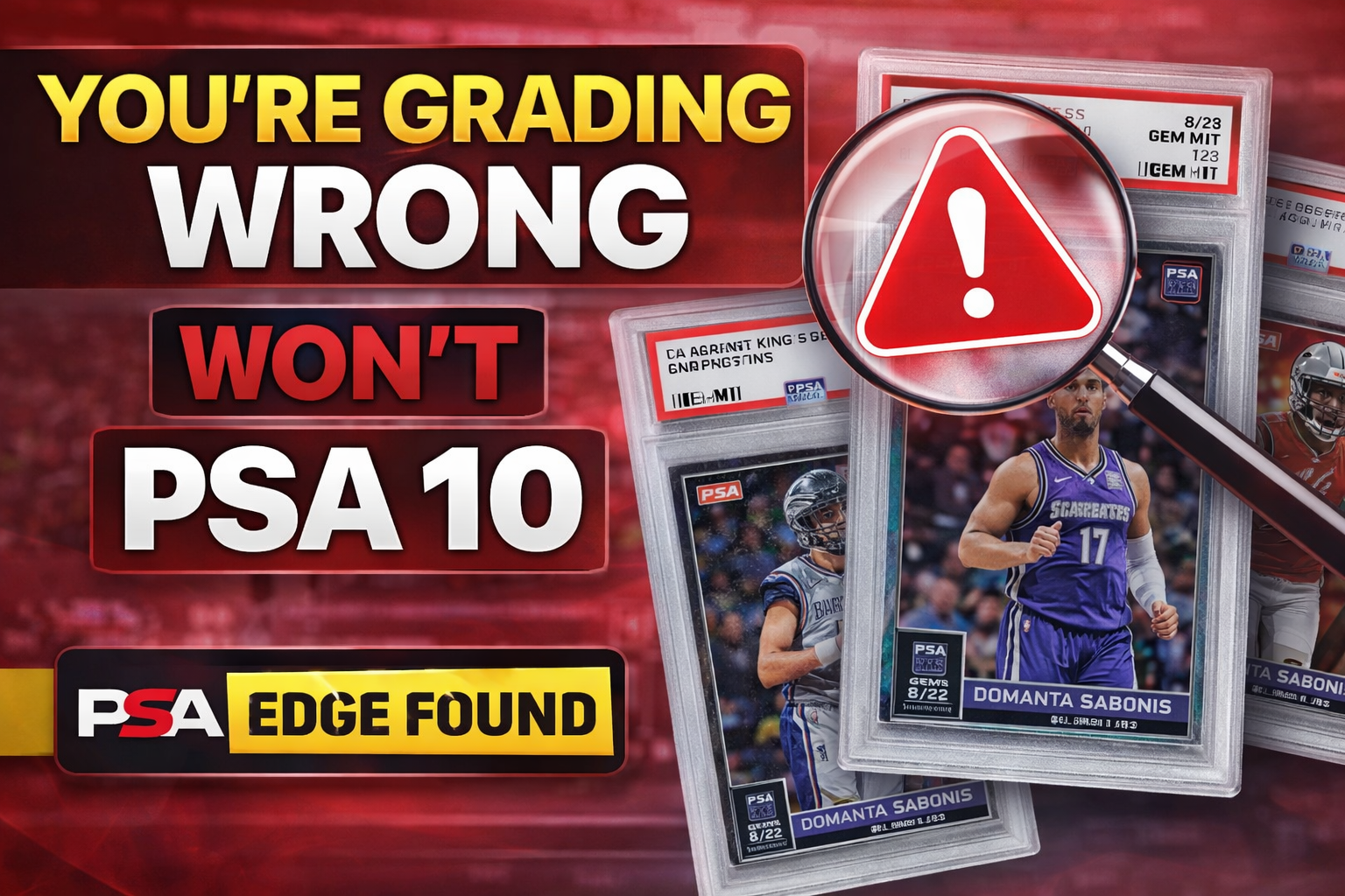 Most of you are grading cards that will never PSA 10.