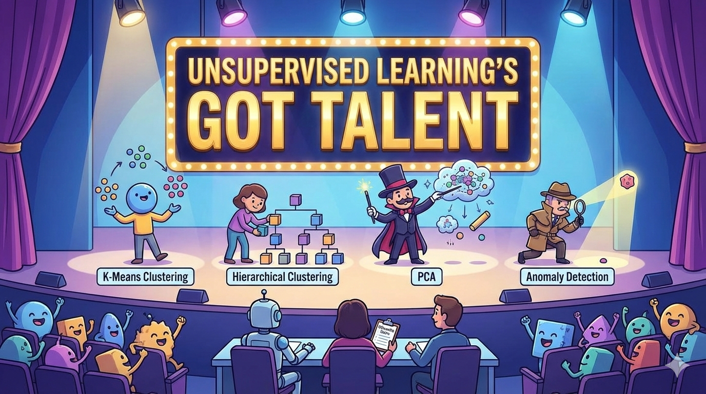 Unsupervised Learning's Got Talent - Episode 1