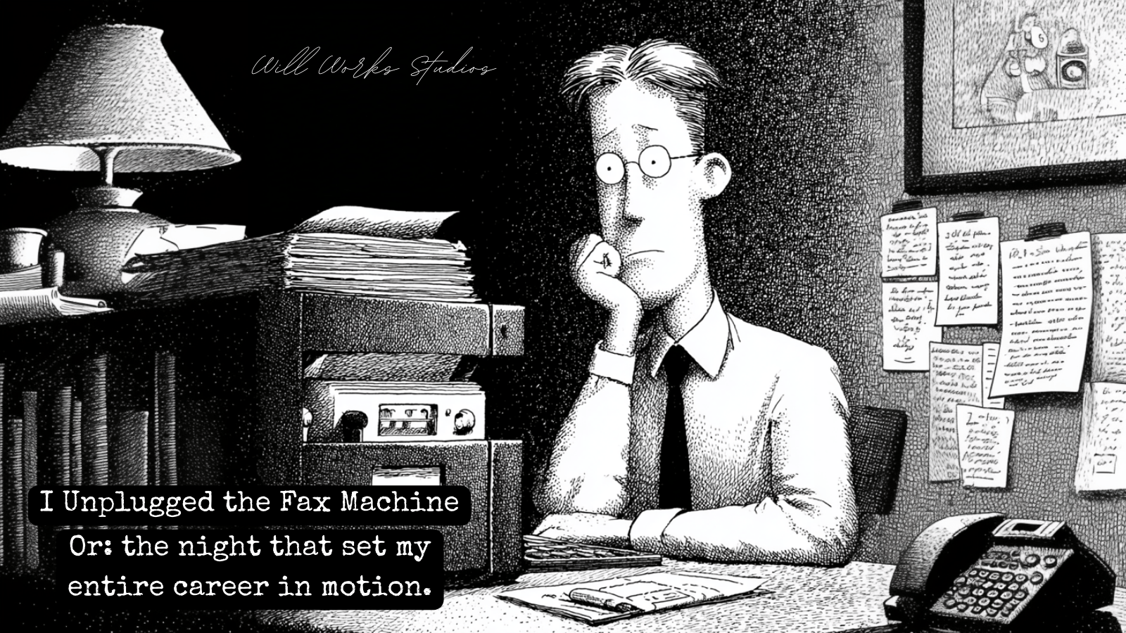 I Unplugged the Fax Machine in 1992