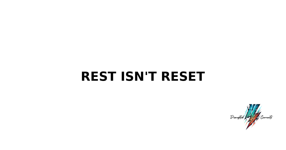 You Rested All Weekend and Still Feel Wrecked? Yeah. Me Too.