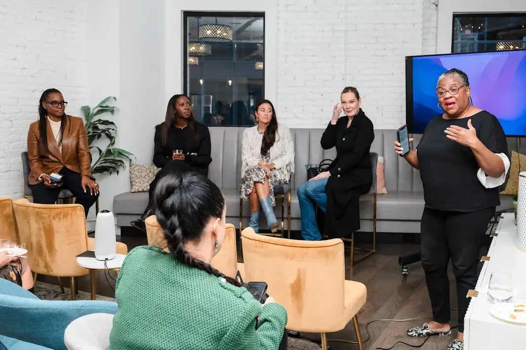 Shelly Lombard is on a mission to teach women to schmooze